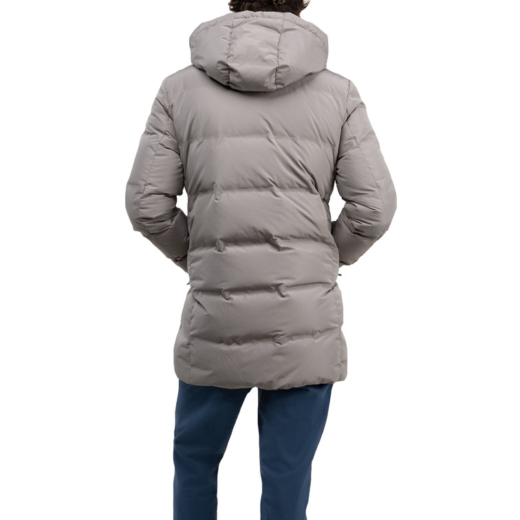 CAZADORA HOMBRE  EL GANSO ABRIGO PLUMAS LARGO BEIGE