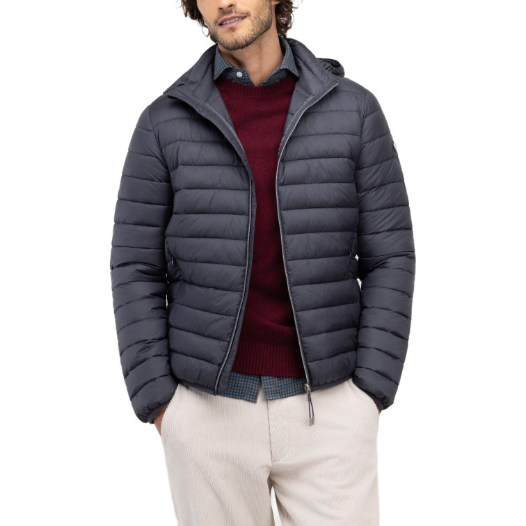 CAZADORA HOMBRE  EL GANSO CHAQUETA BÁSICA ACOLCHADA GRIS