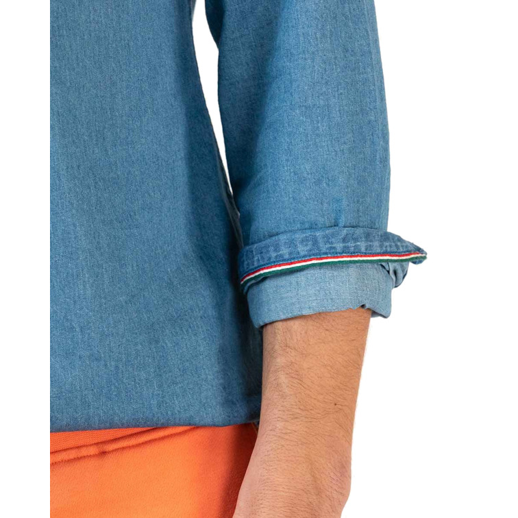 CAMISA DENIM HOMBRE EL GANSO