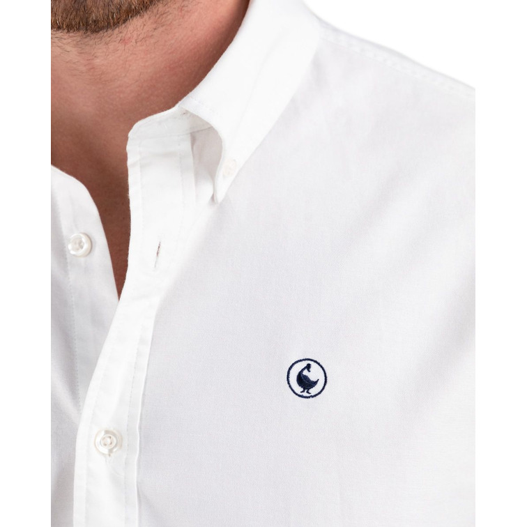 CAMISA HOMBRE EL GANSO DE ALGODÓN GARMENT DYED