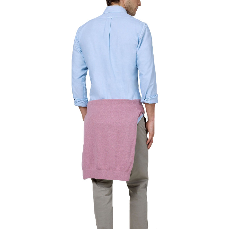 CAMISA HOMBRE  EL GANSO CAMISA ALGODÓN GARMENT DYED BU