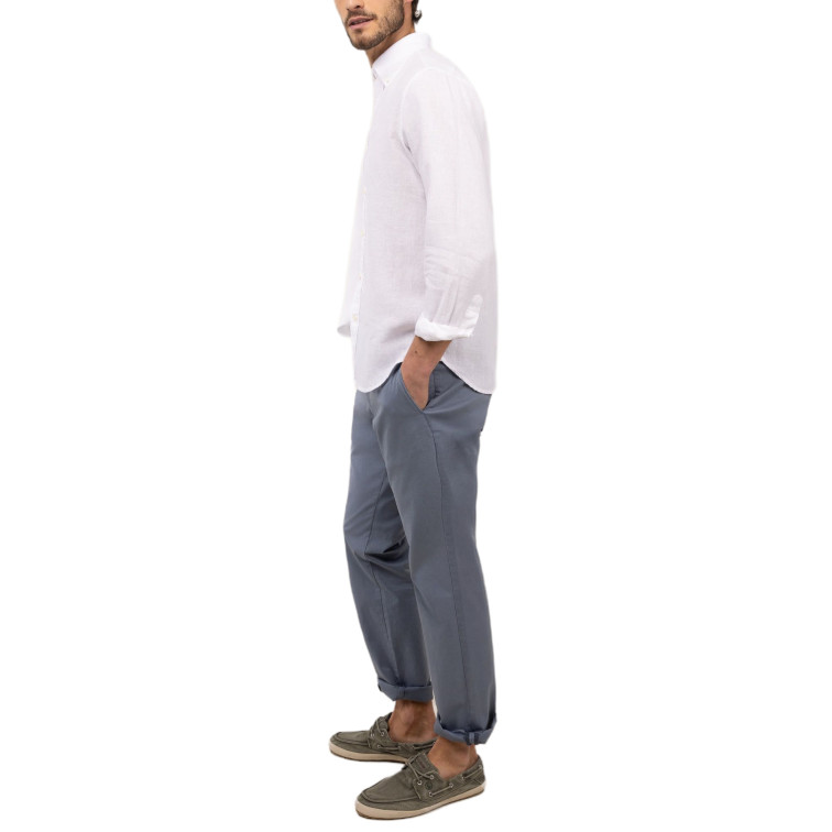 CAMISA HOMBRE  EL GANSO CAMISA LINO GARMENT DYED BUTTO