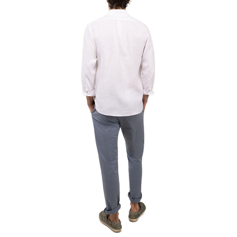 CAMISA HOMBRE  EL GANSO CAMISA LINO GARMENT DYED BUTTO