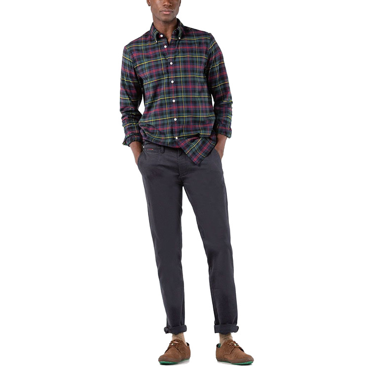 CAMISA CUADROS TARTÁN HOMBRE EL GANSO