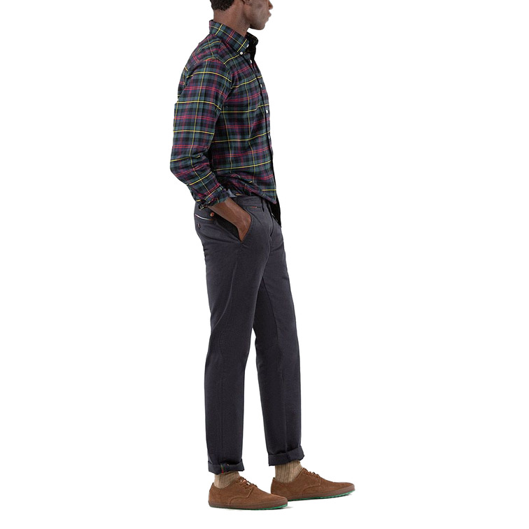 CAMISA CUADROS TARTÁN HOMBRE EL GANSO
