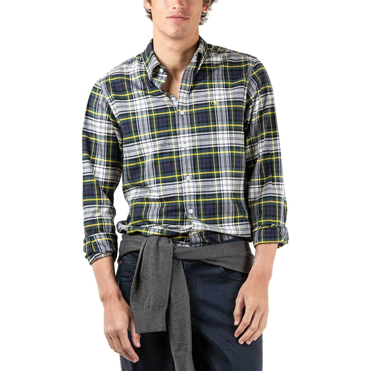 CAMISA CUADROS TARTÁN HOMBRE EL GANSO