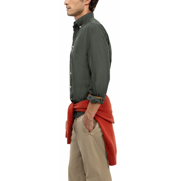 CAMISA HOMBRE  EL GANSO CAMISA PANA VERDE