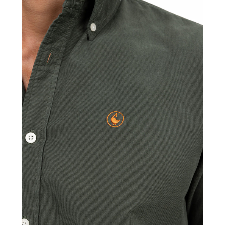 CAMISA HOMBRE  EL GANSO CAMISA PANA VERDE