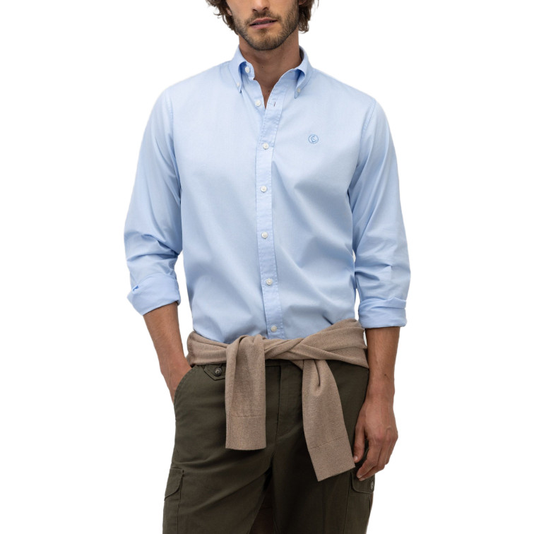 CAMISA HOMBRE  EL GANSO CAMISA GARMENT DYED BUTTON DOW