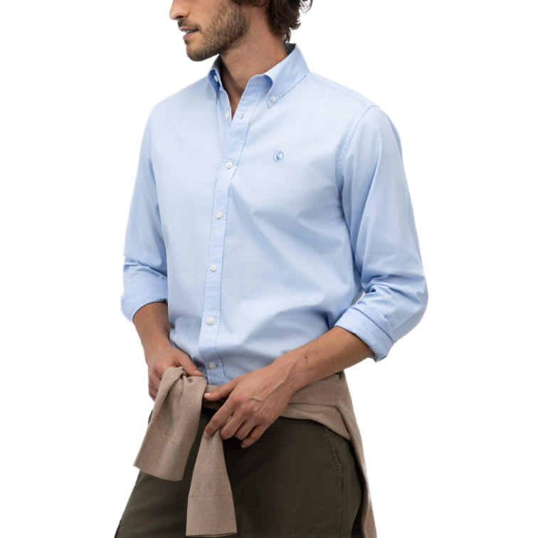 CAMISA HOMBRE  EL GANSO CAMISA GARMENT DYED BUTTON DOW