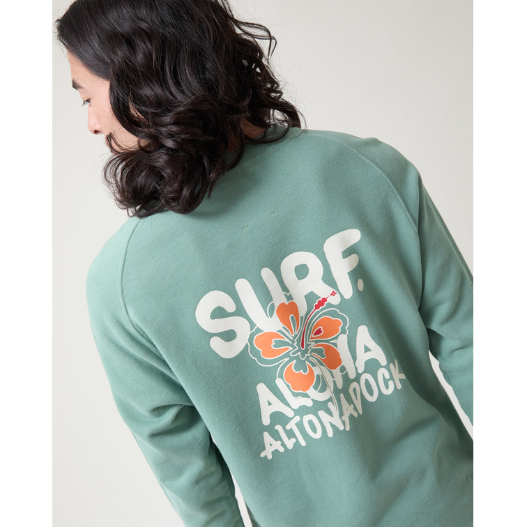SUDADERA HOMBRE  ALTONADOCK SUDADERA VERDE