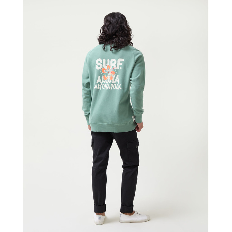 SUDADERA HOMBRE  ALTONADOCK SUDADERA VERDE