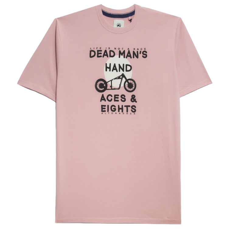 CAMISETA HOMBRE  ALTONADOCK ROPA CAMISETA MAGENTA