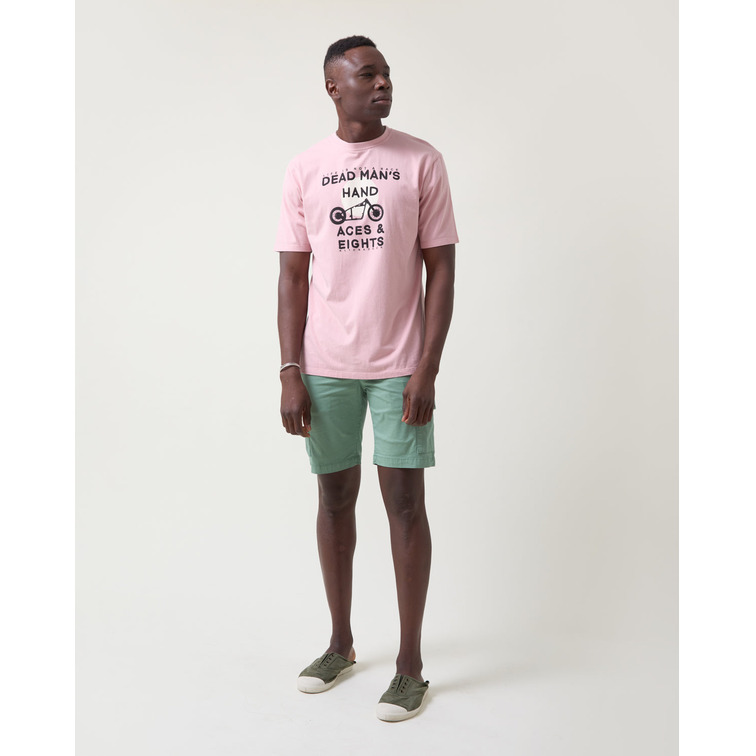 CAMISETA HOMBRE  ALTONADOCK ROPA CAMISETA MAGENTA