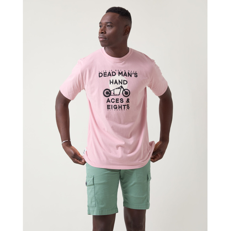 CAMISETA HOMBRE  ALTONADOCK ROPA CAMISETA MAGENTA
