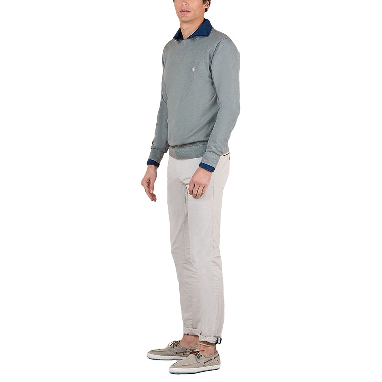 Jersey Cuello Caja Soft Camel