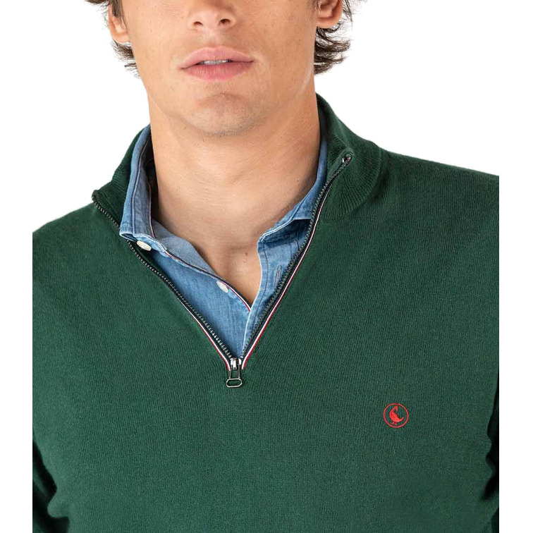 JERSEY DE CUELLO CREMALLERA HOMBRE EL GANSO