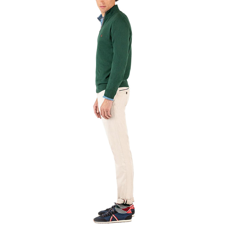 JERSEY DE CUELLO CREMALLERA HOMBRE EL GANSO