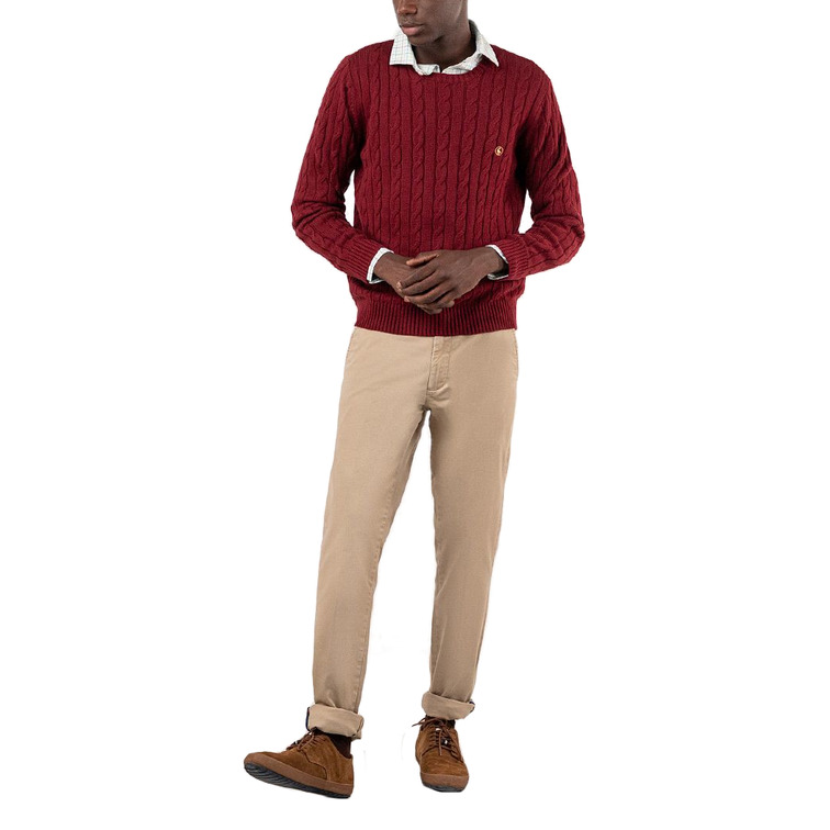 JERSEY CUELLO CAJA CABLES HOMBRE EL GANSO