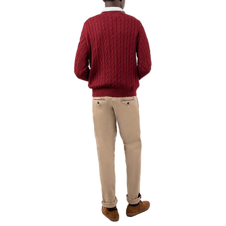 JERSEY CUELLO CAJA CABLES HOMBRE EL GANSO