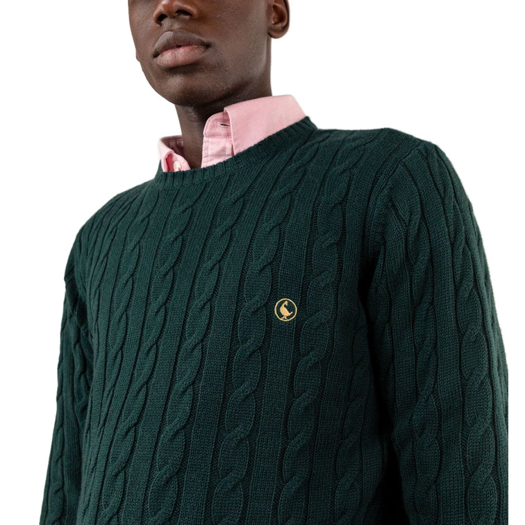 JERSEY CUELLO CAJA CABLES HOMBRE EL GANSO