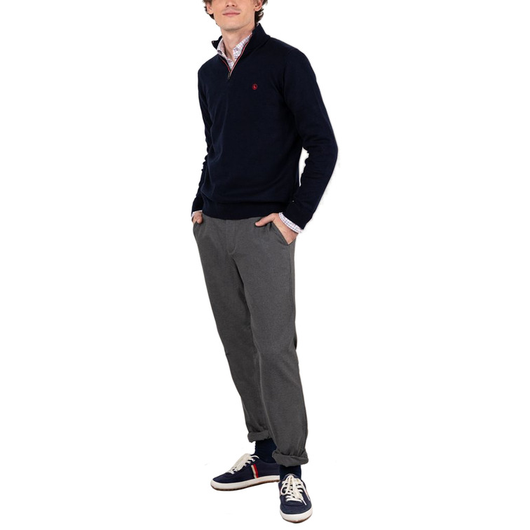 JERSEY CUELLO CREMALLERA HOMBRE EL GANSO