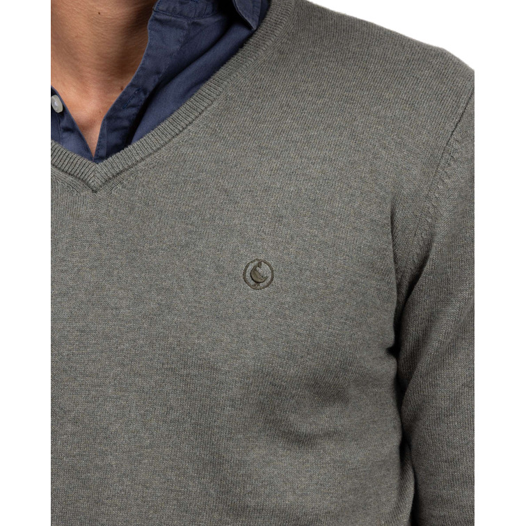 JERSEY HOMBRE  EL GANSO JERSEY CUELLO PICO CODERAS VER