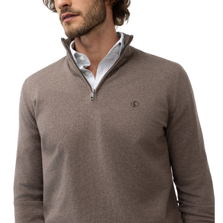 JERSEY HOMBRE  EL GANSO JERSEY BÁSICO CUELLO CAMIONERO