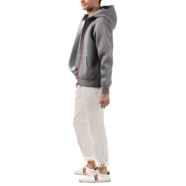 SUDADERA CON CAPUCHA Y CREMALLERA HOMBRE EL GANSO