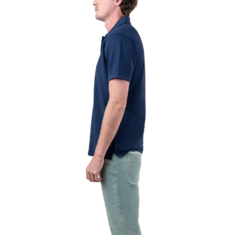 POLO HOMBRE  GANSO POLO PIQUÉ GARMENT DYED MARINO