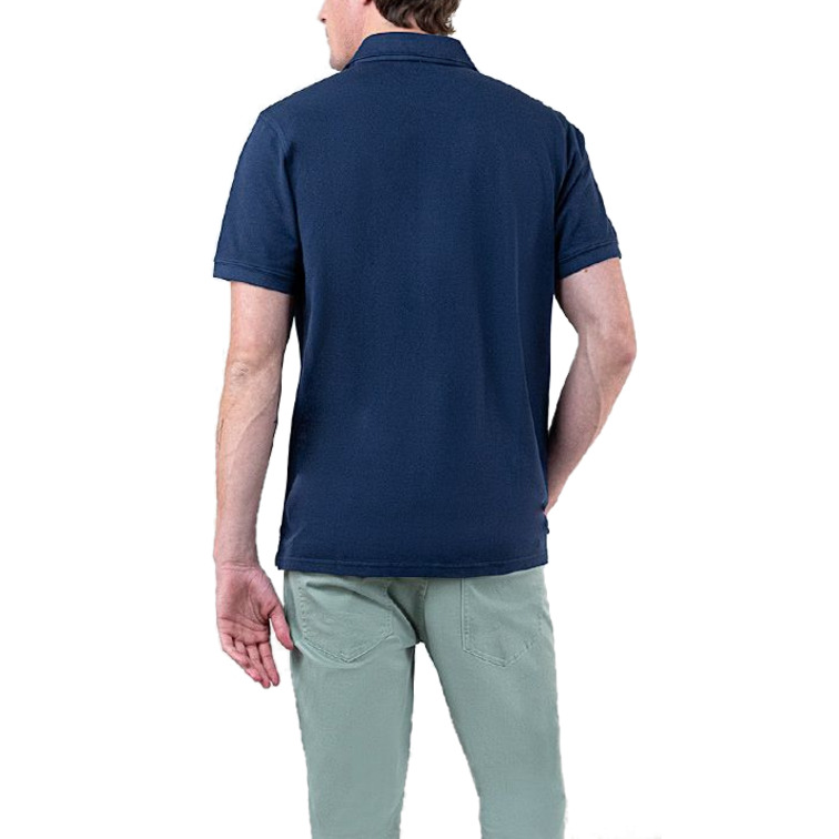 POLO HOMBRE  GANSO POLO PIQUÉ GARMENT DYED MARINO