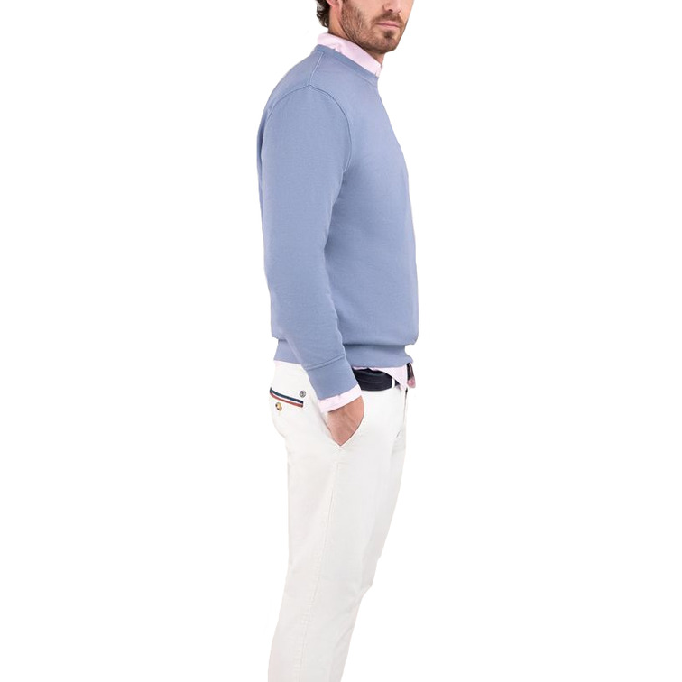 SUDADERA HOMBRE  EL GANSO SUDADERA CUELLO CAJA GARMENT D