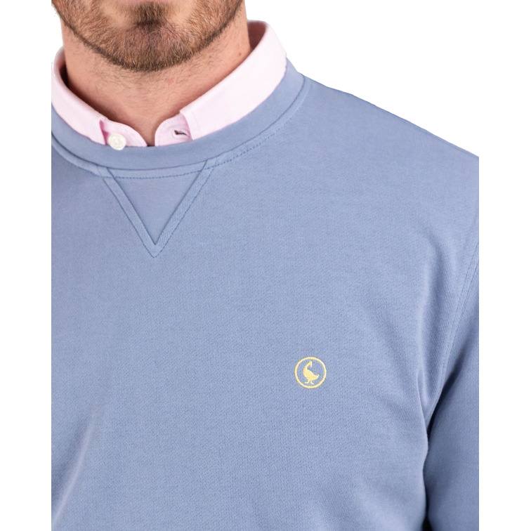 SUDADERA HOMBRE  EL GANSO SUDADERA CUELLO CAJA GARMENT D