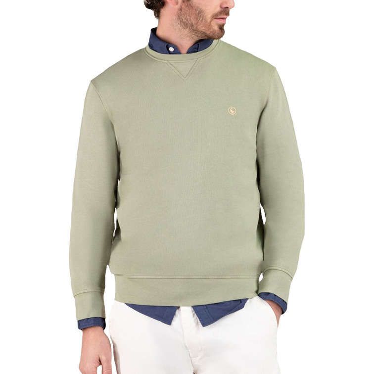 SUDADERA HOMBRE  EL GANSO SUDADERA CUELLO CAJA GARMENT D