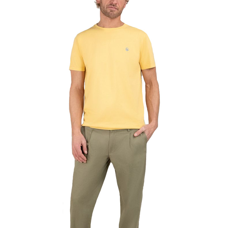 CAMISETA HOMBRE  EL GANSO CAMISETA CUELLO CAJA GARMENT D