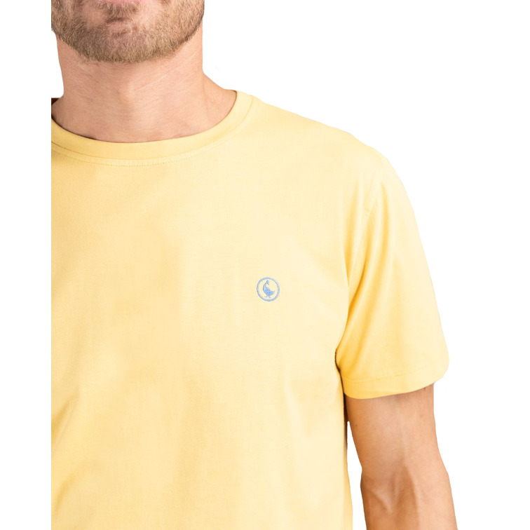 CAMISETA HOMBRE  EL GANSO CAMISETA CUELLO CAJA GARMENT D