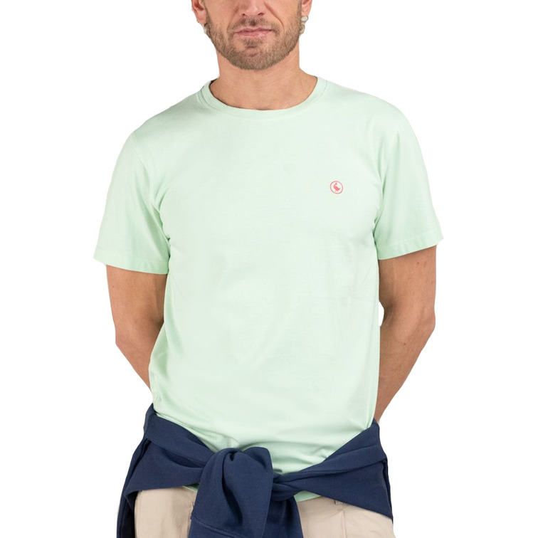 CAMISETA HOMBRE  EL GANSO CAMISETA CUELLO CAJA GARMENT D