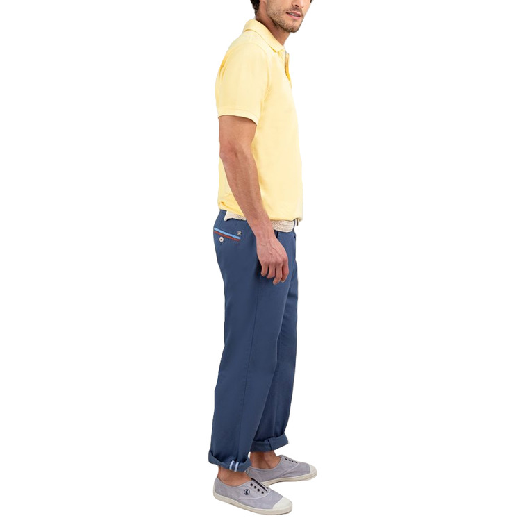 POLO HOMBRE  EL GANSO POLO PIQUÉ GARMENT DYED AMARIL
