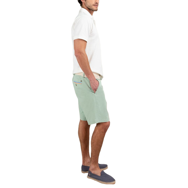 POLO HOMBRE  EL GANSO POLO PIQUÉ GARMENT DYED BLANCO