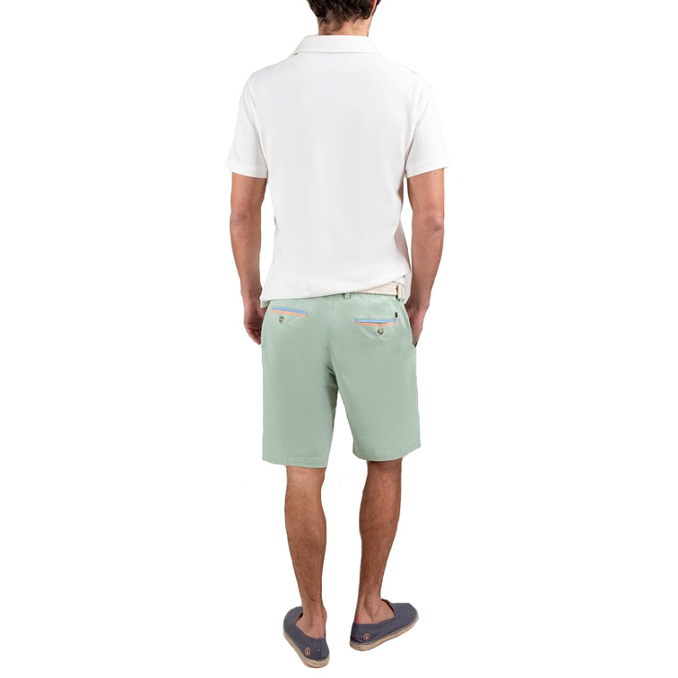 POLO HOMBRE  EL GANSO POLO PIQUÉ GARMENT DYED BLANCO