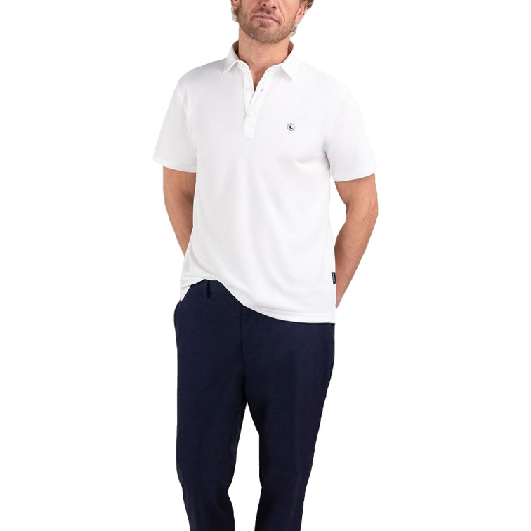 POLO HOMBRE EL GANSO SEPIIA FIT SLIM