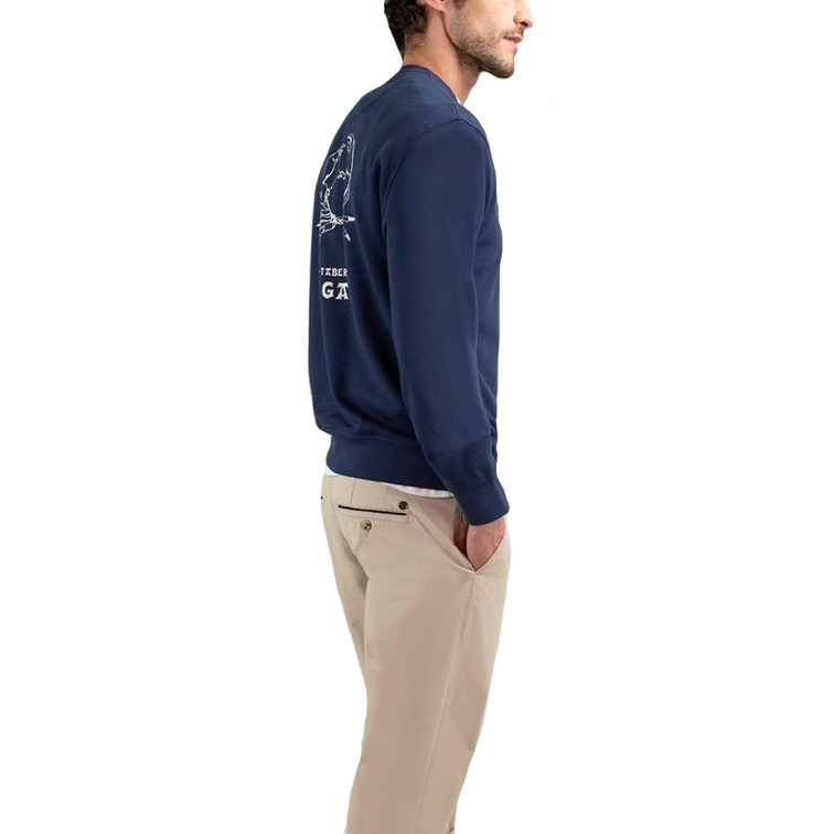 SUDADERA HOMBRE EL GANSO ESTAMPADO LANGOSTA