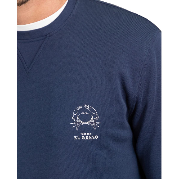 SUDADERA HOMBRE EL GANSO ESTAMPADO LANGOSTA