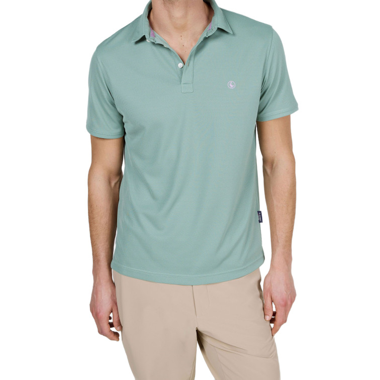 POLO HOMBRE  EL GANSO POLO MANGA CORTA SEPIIA