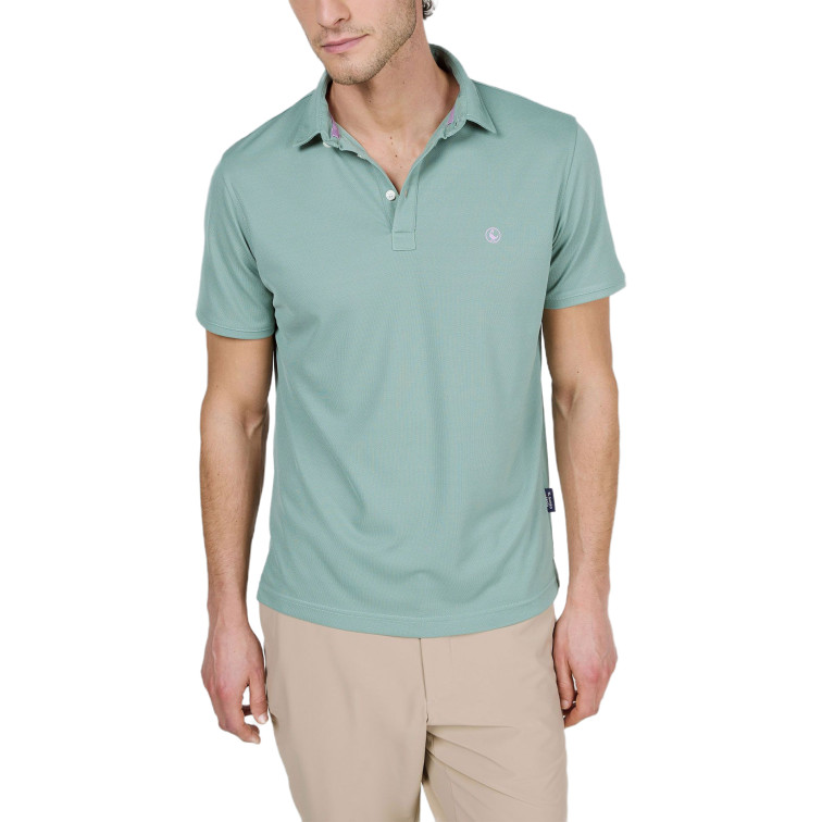 POLO HOMBRE  EL GANSO POLO MANGA CORTA SEPIIA