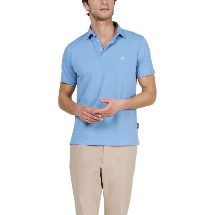 POLO HOMBRE  EL GANSO POLO MANGA CORTA SEPIIA BLANCO