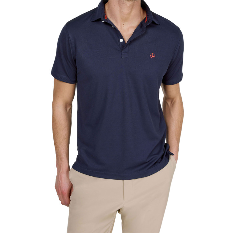 POLO HOMBRE  EL GANSO POLO MANGA CORTA SEPIIA