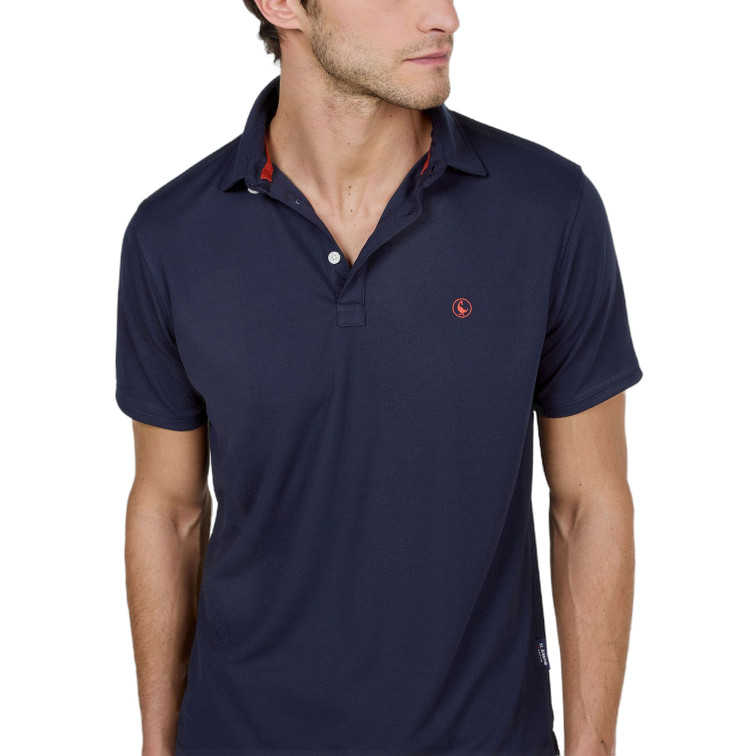POLO HOMBRE  EL GANSO POLO MANGA CORTA SEPIIA
