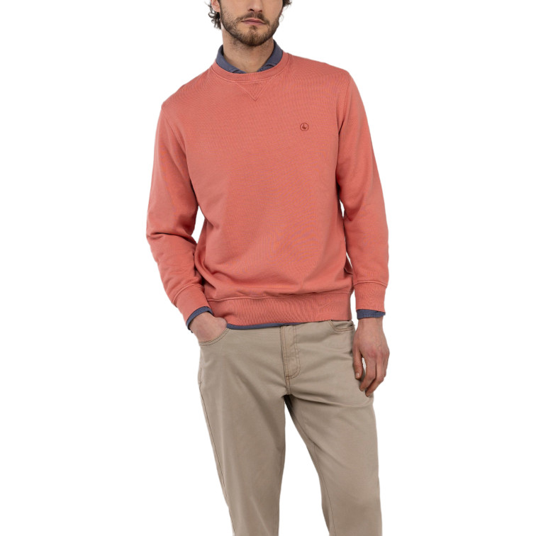 SUDADERA HOMBRE  EL GANSO SUDADERA CUELLO CAJA ROJO