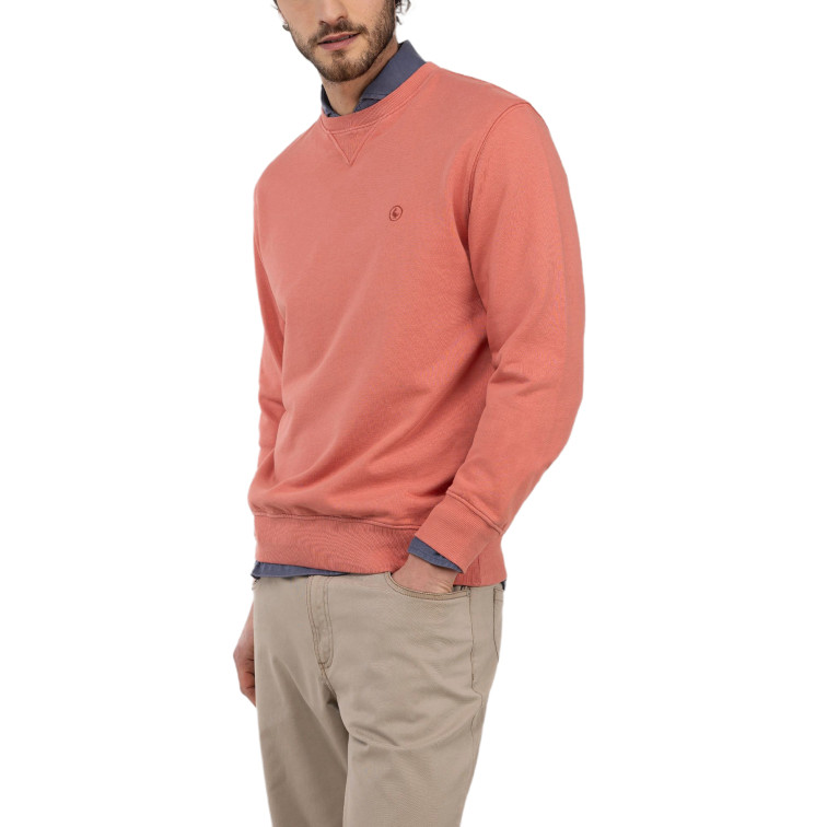 SUDADERA HOMBRE  EL GANSO SUDADERA CUELLO CAJA ROJO